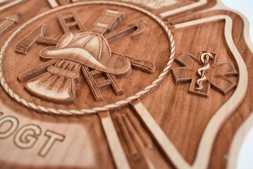 Fire Fighter Plaque