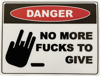 Laptop, Hard Hat Vinyl Sticker "Danger" Labels (Set of 3)