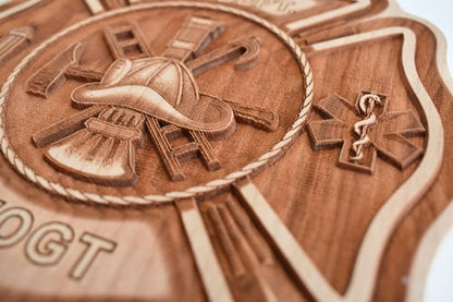 Fire Fighter Plaque