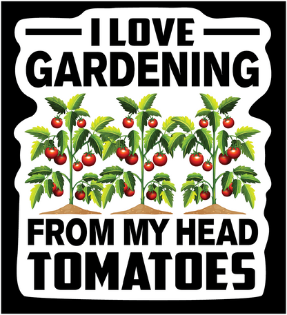 Garden Themed Sticker 6 choices